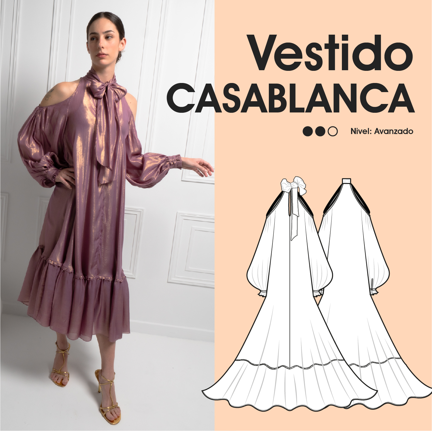 Vestido Casablanca